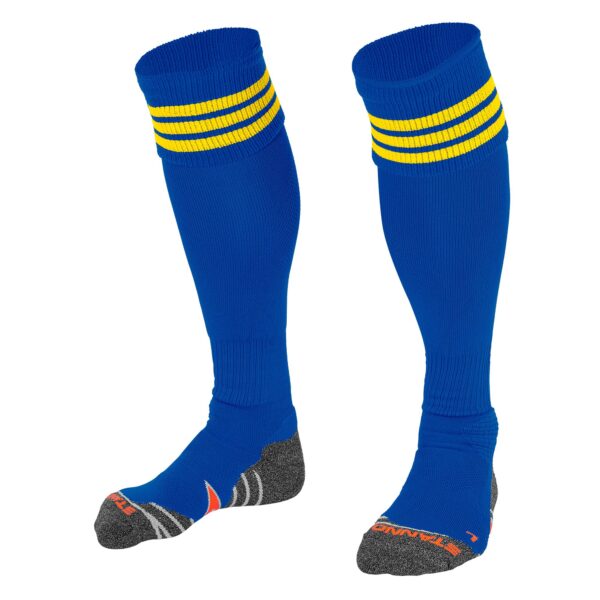 Ring Socks - Royal/Yellow