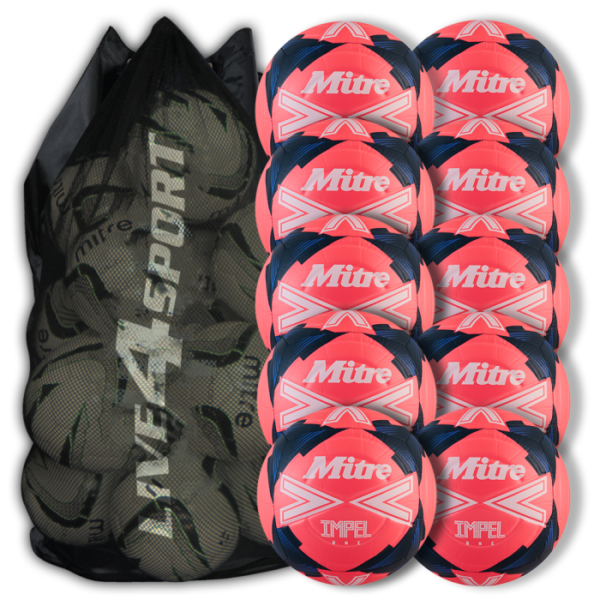 Impel One Pink/White 10 Ball Deal Plus FREE Bag
